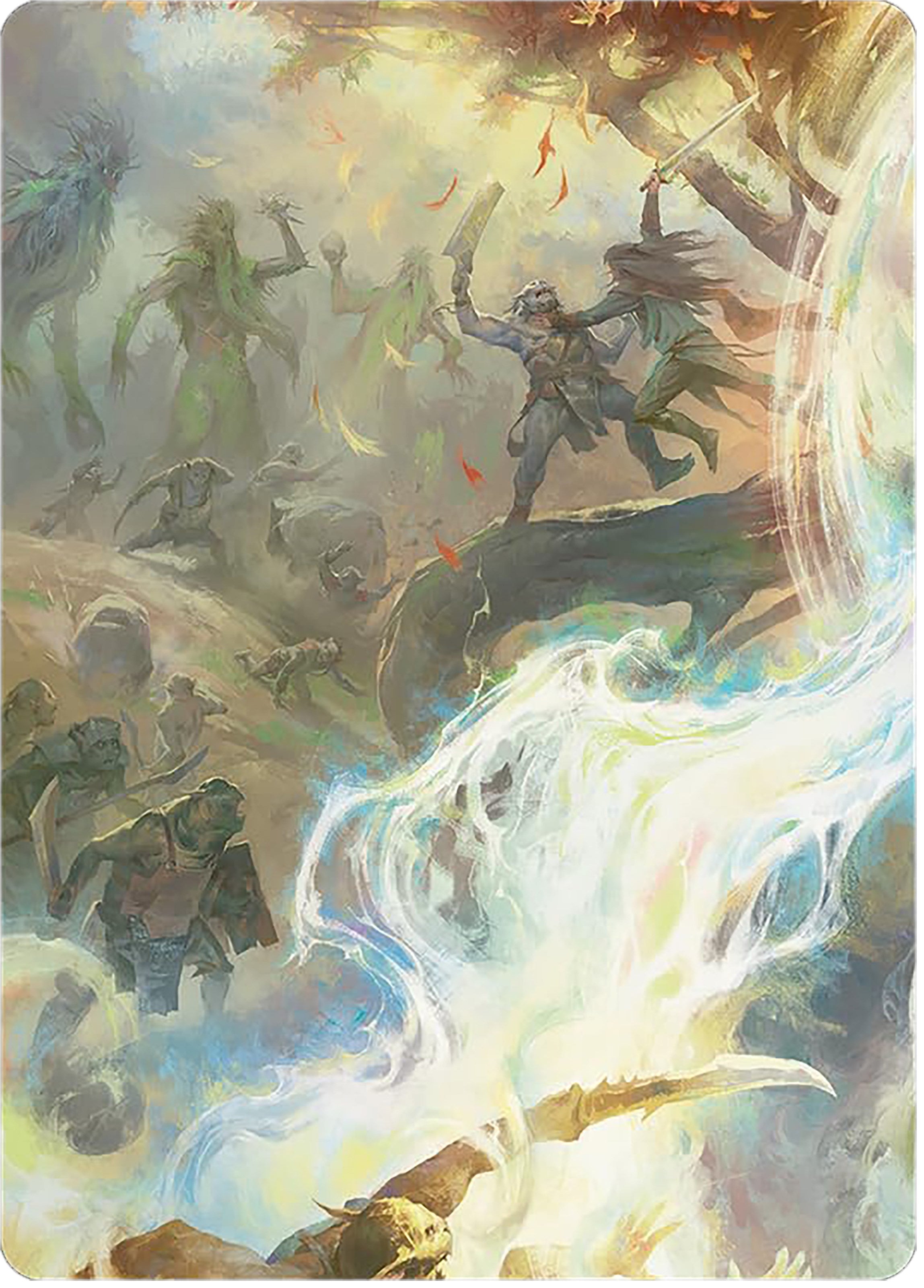 Arboreal Alliance Art Card [The Lord of the Rings: Tales of Middle-earth Art Series] | GnG Games