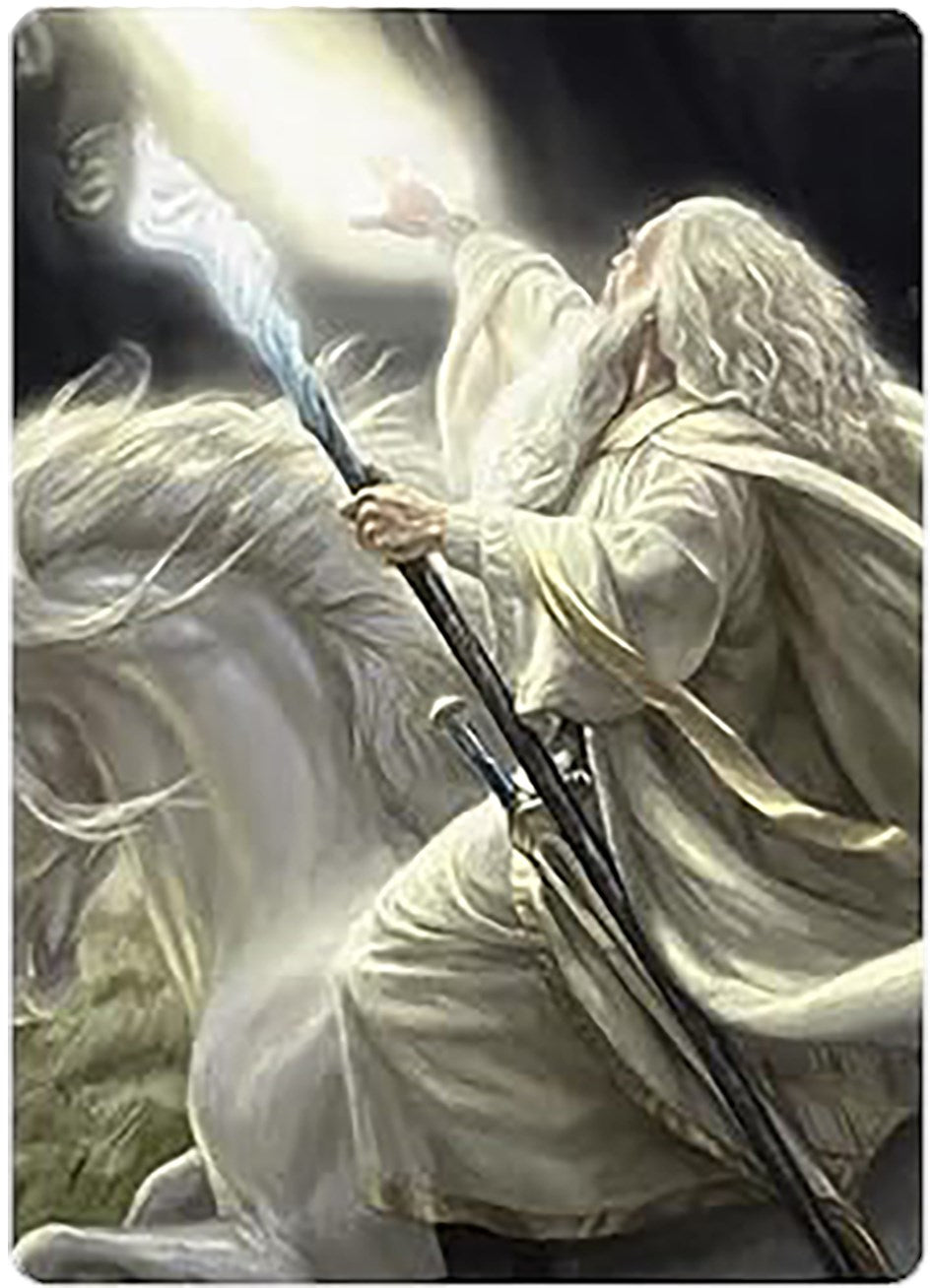 Gandalf of the Secret Fire Art Card [The Lord of the Rings: Tales of Middle-earth Art Series] | GnG Games