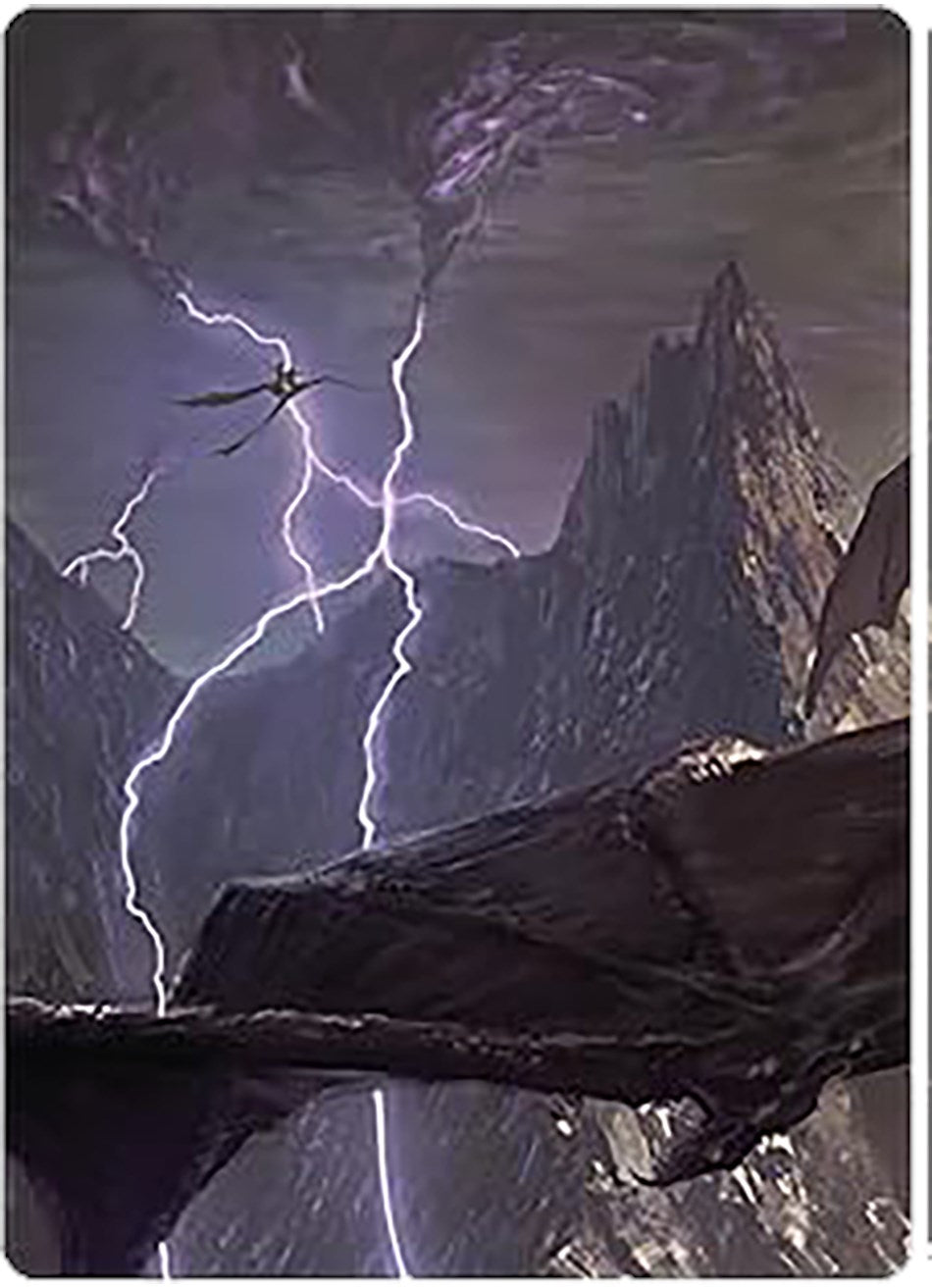 Call Forth the Tempest Art Card [The Lord of the Rings: Tales of Middle-earth Art Series] | GnG Games