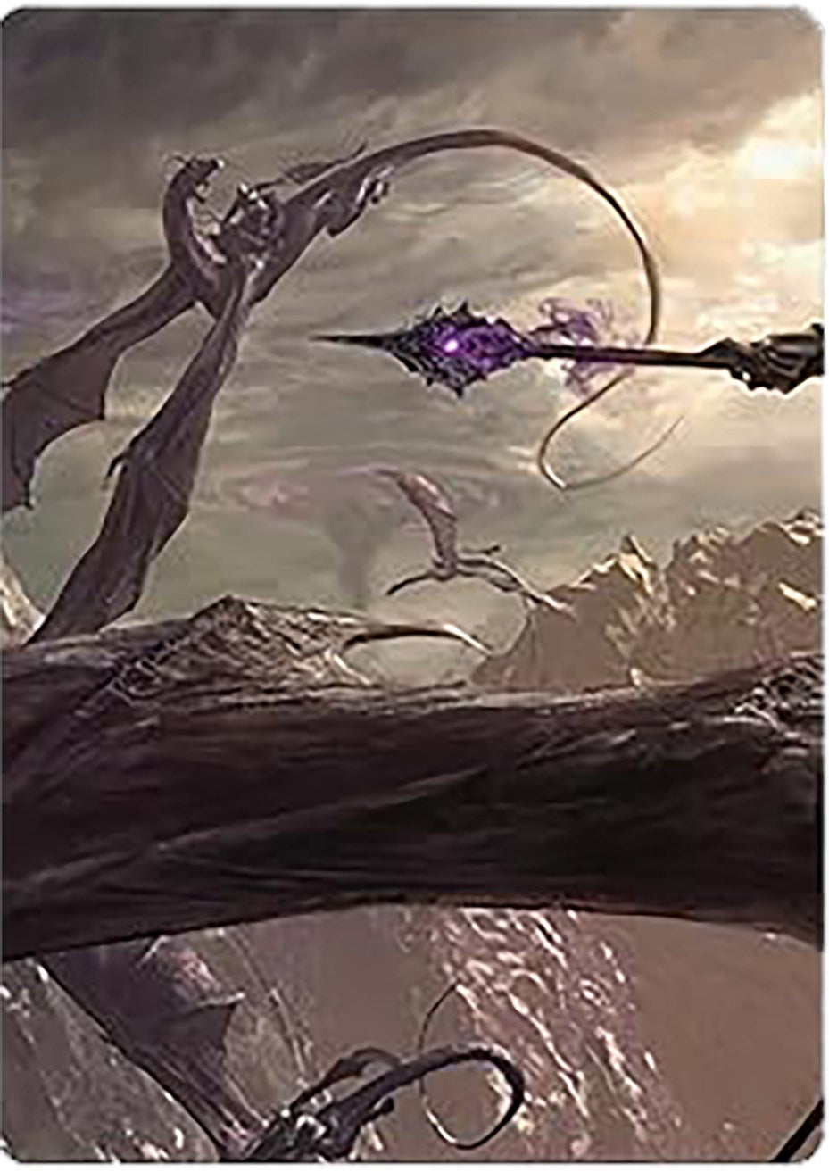 Nazgul Battle-Mace Art Card [The Lord of the Rings: Tales of Middle-earth Art Series] | GnG Games