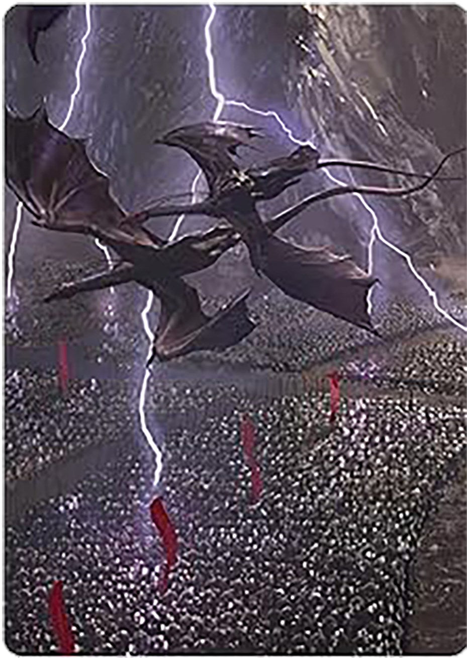 Mordor on the March Art Card [The Lord of the Rings: Tales of Middle-earth Art Series] | GnG Games