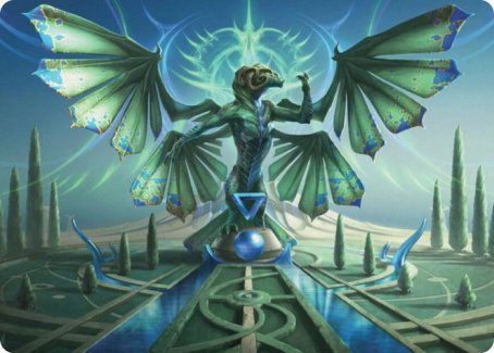 Tanazir Quandrix Art Card [Strixhaven: School of Mages Art Series] | GnG Games