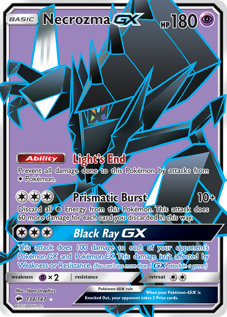 Necrozma GX (134/147) [Sun & Moon: Burning Shadows] | GnG Games