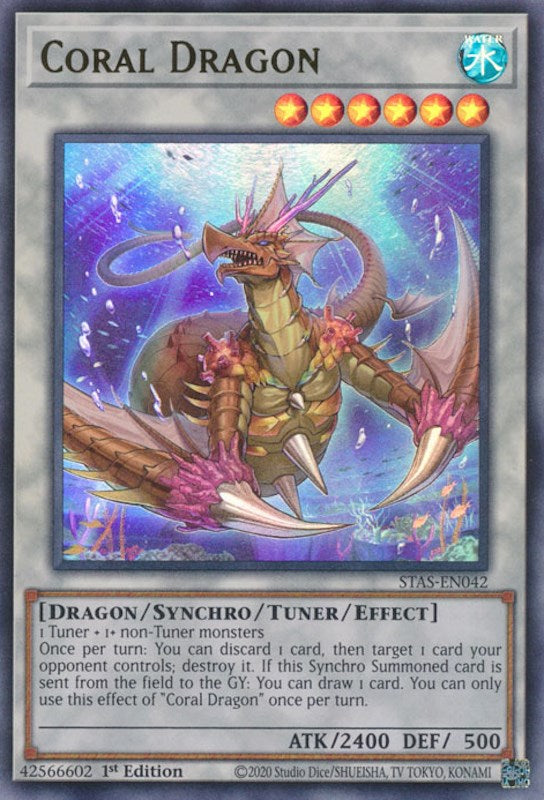 Coral Dragon [STAS-EN042] Ultra Rare | GnG Games