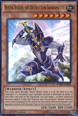 Buster Blader, the Destruction Swordmaster [BOSH-EN018] Ultra Rare | GnG Games