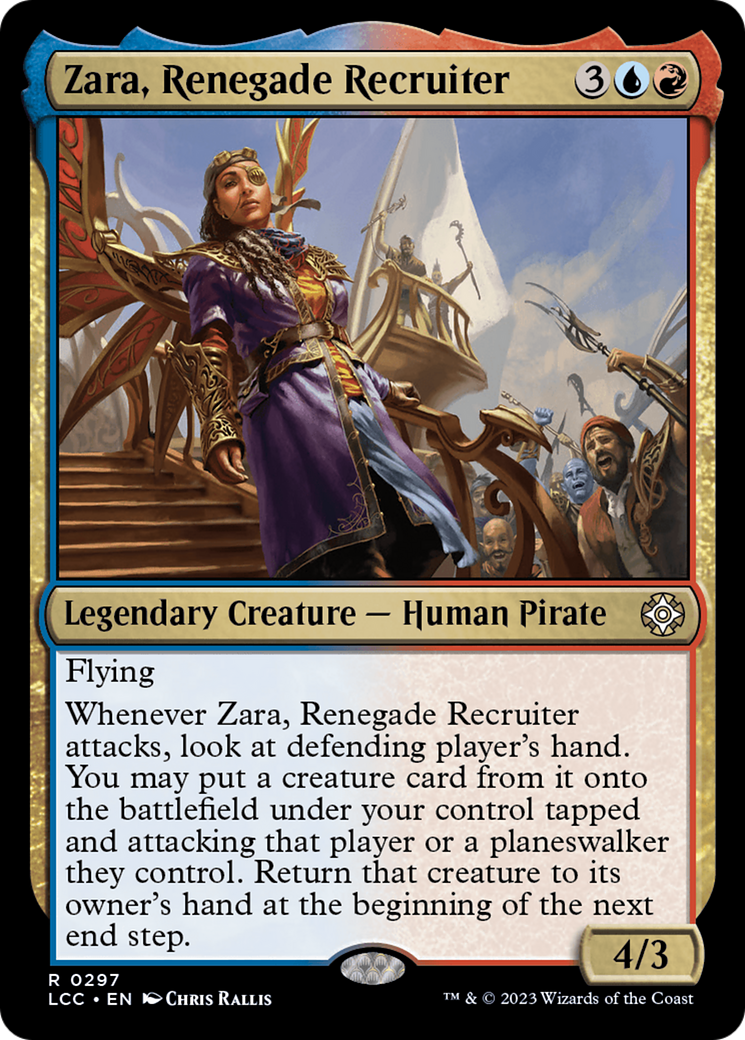 Zara, Renegade Recruiter [The Lost Caverns of Ixalan Commander] | GnG Games