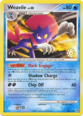 Weavile (40/132) [Countdown Calendar Promos] | GnG Games