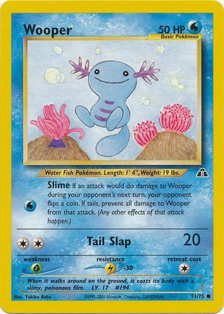 Wooper (71/75) [Neo Discovery Unlimited] | GnG Games