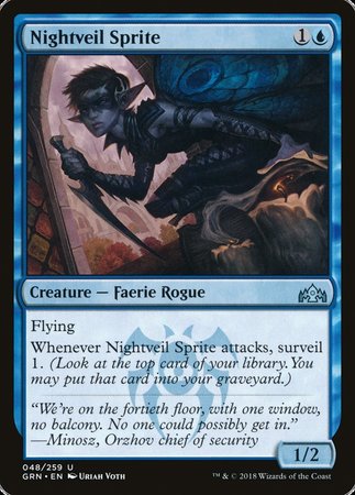 Nightveil Sprite [Guilds of Ravnica] | GnG Games