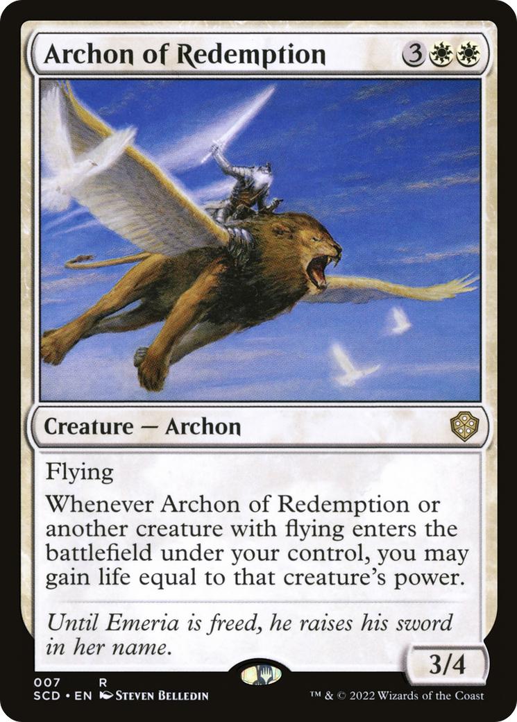 Archon of Redemption [Starter Commander Decks] | GnG Games