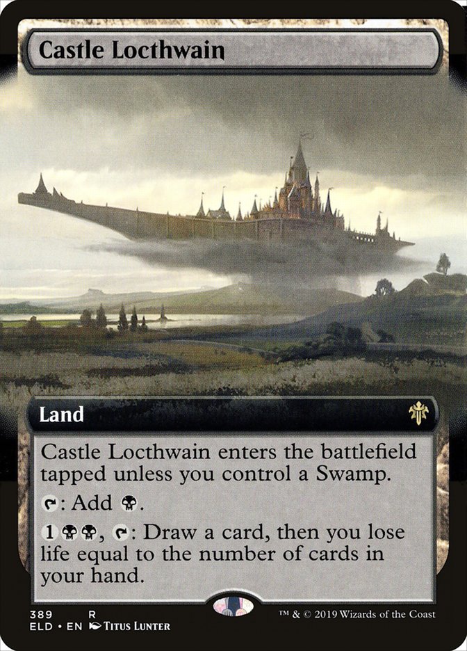 Castle Locthwain (Extended Art) [Throne of Eldraine] | GnG Games