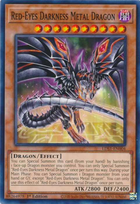 Red-Eyes Darkness Metal Dragon [LDS1-EN004] Common | GnG Games