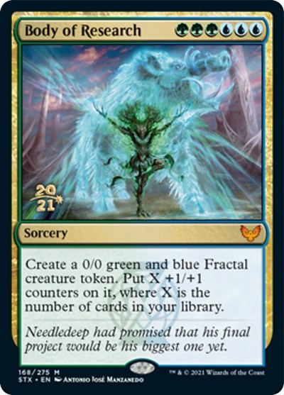 Body of Research [Strixhaven: School of Mages Prerelease Promos] | GnG Games