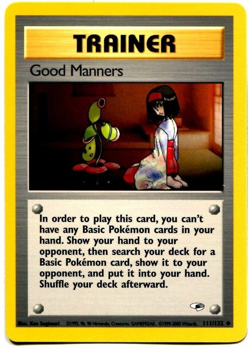 Good Manners (111/132) [Gym Heroes Unlimited] | GnG Games