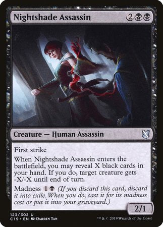 Nightshade Assassin [Commander 2019] | GnG Games