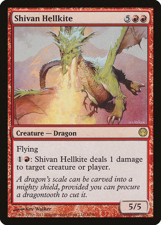 Shivan Hellkite [Duel Decks: Knights vs. Dragons] | GnG Games