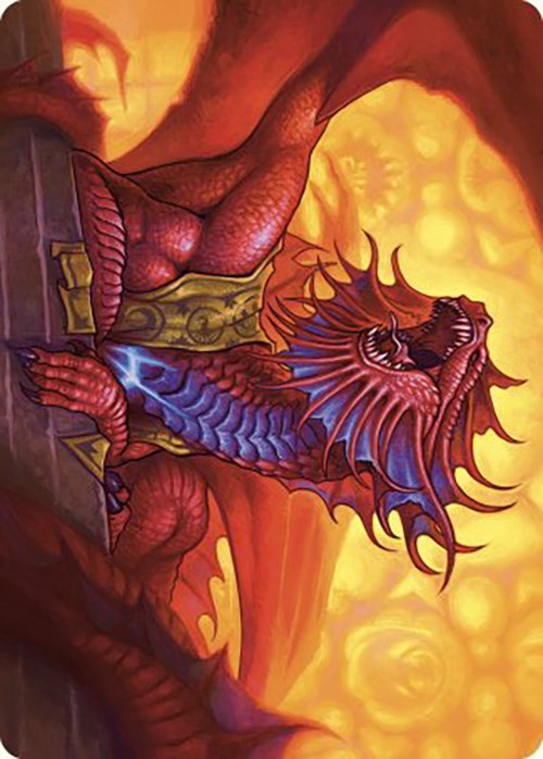 Niv-Mizzet, Guildpact Art Card (44/49) [Murders at Karlov Manor Art Series] | GnG Games