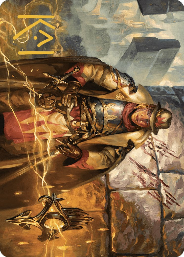Tenth District Hero Art Card (Gold-Stamped Signature) [Murders at Karlov Manor Art Series] | GnG Games