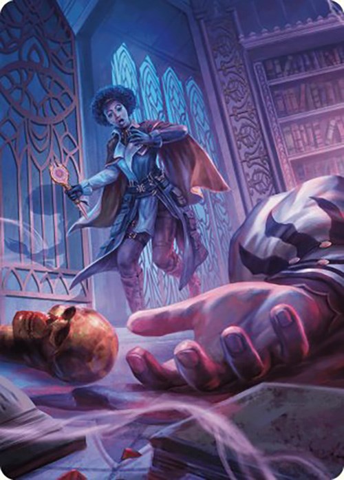 Deadly Complication Art Card [Murders at Karlov Manor Art Series] | GnG Games