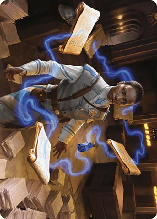 Case File Auditor Art Card [Murders at Karlov Manor Art Series] | GnG Games
