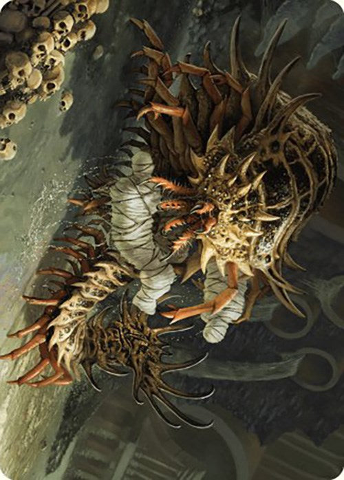 Rot Farm Mortipede Art Card [Murders at Karlov Manor Art Series] | GnG Games