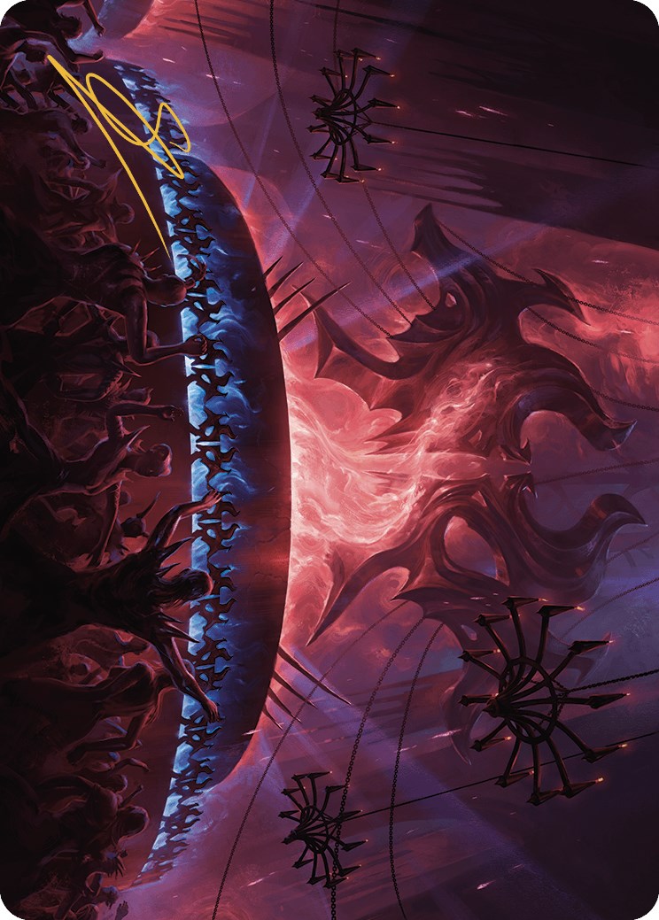 Raucous Theater Art Card (Gold-Stamped Signature) [Murders at Karlov Manor Art Series] | GnG Games