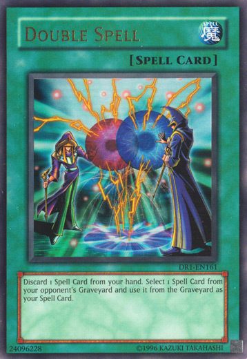 Double Spell [DR1-EN161] Ultra Rare | GnG Games