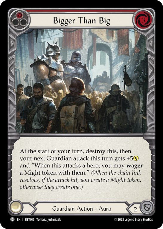 Bigger Than Big (Red) [BET016] (Heavy Hitters Betsy Blitz Deck) | GnG Games