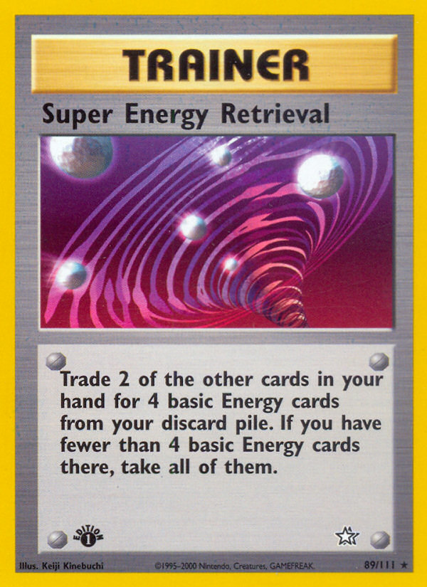 Super Energy Retrieval (89/111) [Neo Genesis 1st Edition] | GnG Games