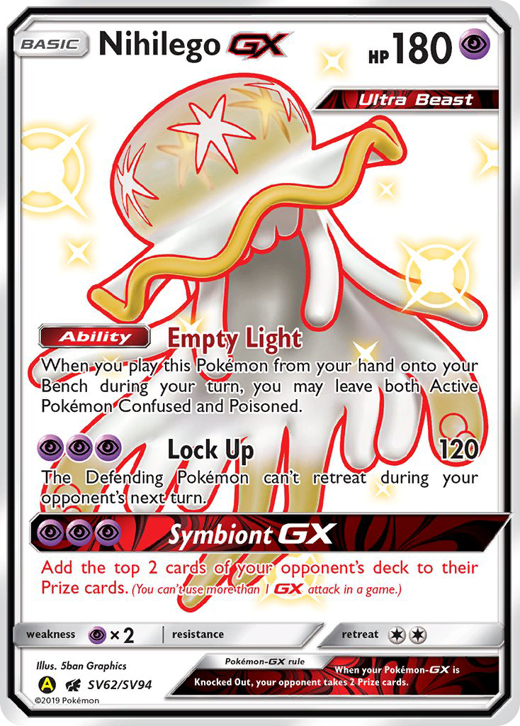 Nihilego GX (SV62/SV94) [Sun & Moon: Hidden Fates - Shiny Vault] | GnG Games