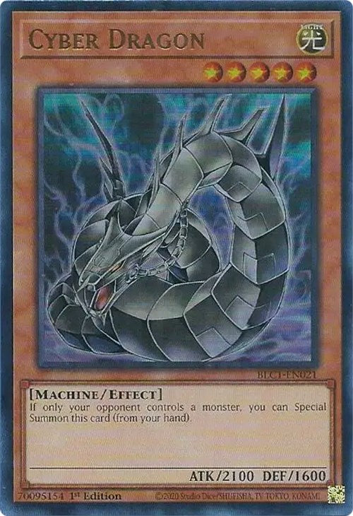 Cyber Dragon (Alternate Art) [BLC1-EN021] Ultra Rare | GnG Games