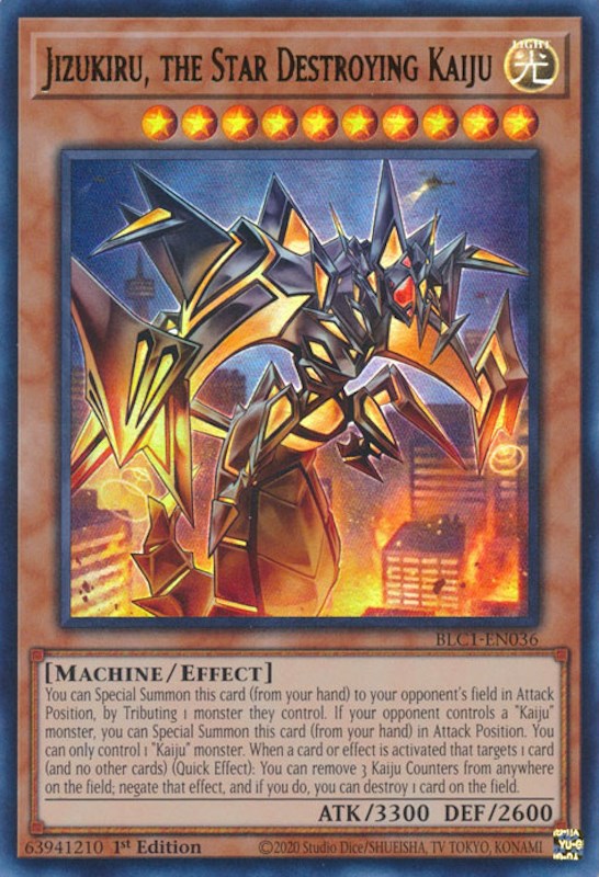 Jizukiru, the Star Destroying Kaiju [BLC1-EN036] Ultra Rare | GnG Games