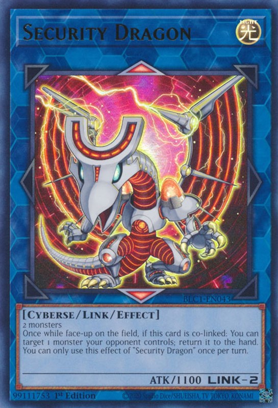 Security Dragon [BLC1-EN043] Ultra Rare | GnG Games