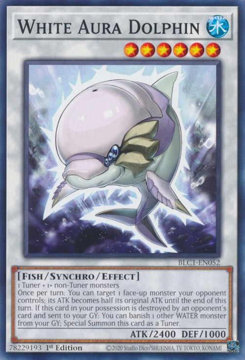 White Aura Dolphin [BLC1-EN052] Common | GnG Games