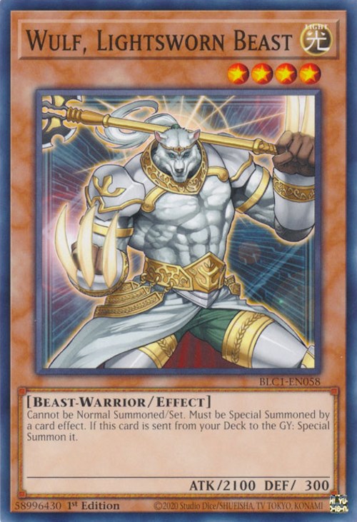 Wulf, Lightsworn Beast [BLC1-EN058] Common | GnG Games