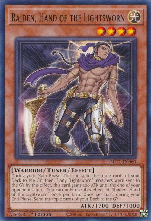 Raiden, Hand of the Lightsworn [BLC1-EN060] Common | GnG Games