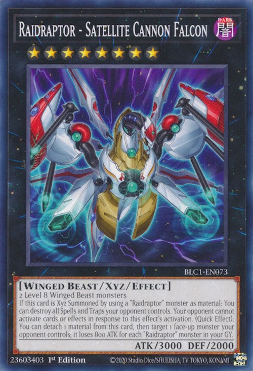 Raidraptor - Satellite Cannon Falcon [BLC1-EN073] Common | GnG Games