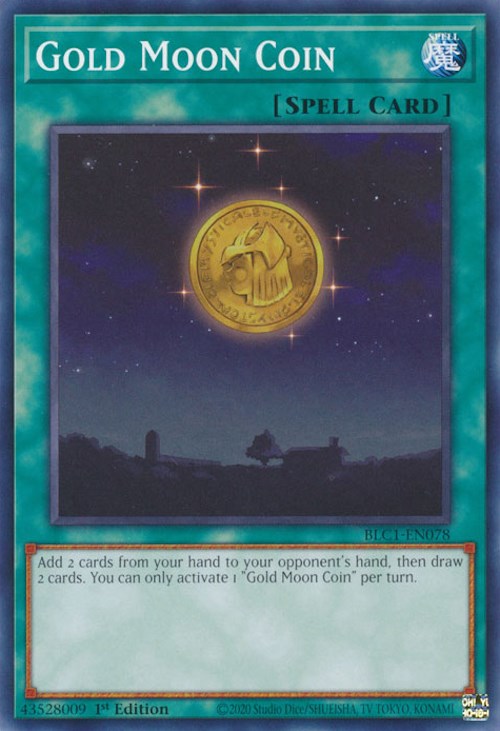 Gold Moon Coin [BLC1-EN078] Common | GnG Games