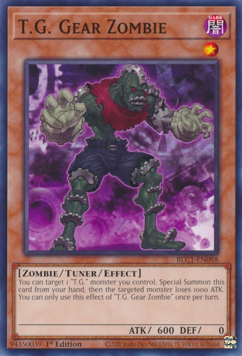 T.G. Gear Zombie [BLC1-EN088] Common | GnG Games