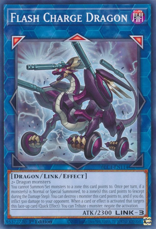 Flash Charge Dragon [BLC1-EN114] Common | GnG Games