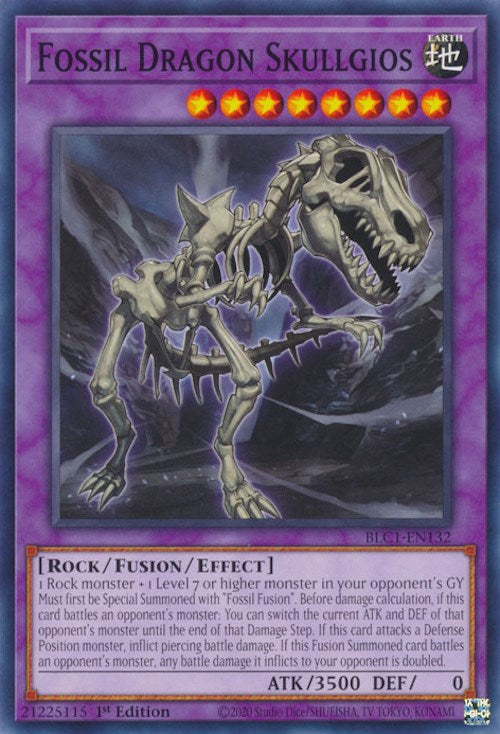 Fossil Dragon Skullgios [BLC1-EN132] Common | GnG Games