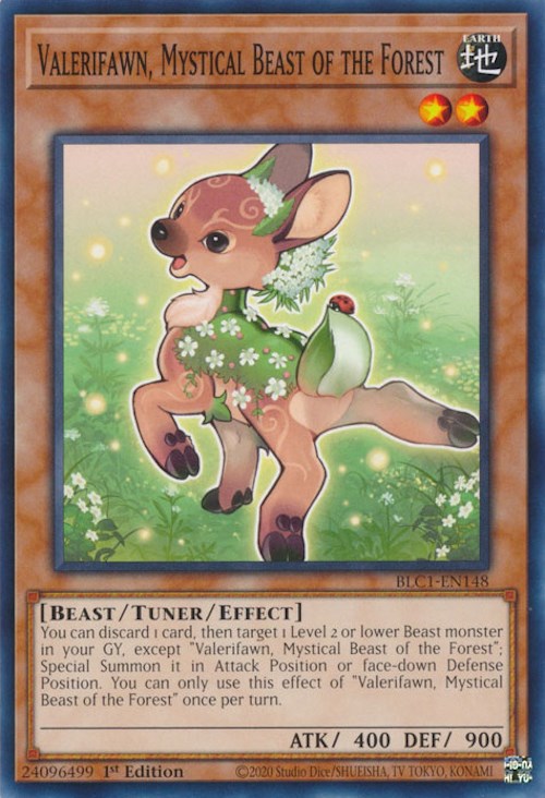 Valerifawn, Mystical Beast of the Forest [BLC1-EN148] Common | GnG Games