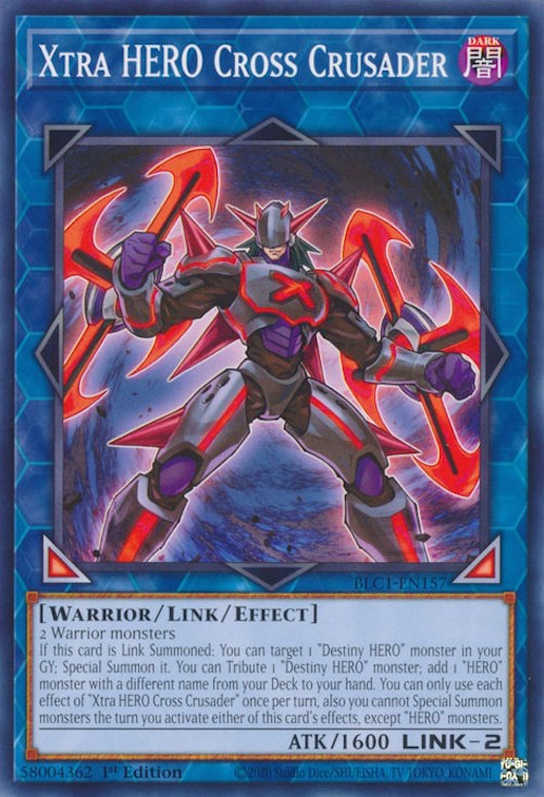 Xtra HERO Cross Crusader [BLC1-EN157] Common | GnG Games