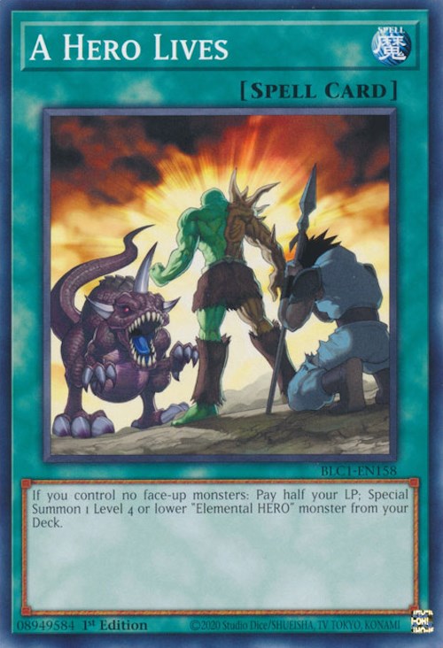 A Hero Lives [BLC1-EN158] Common | GnG Games