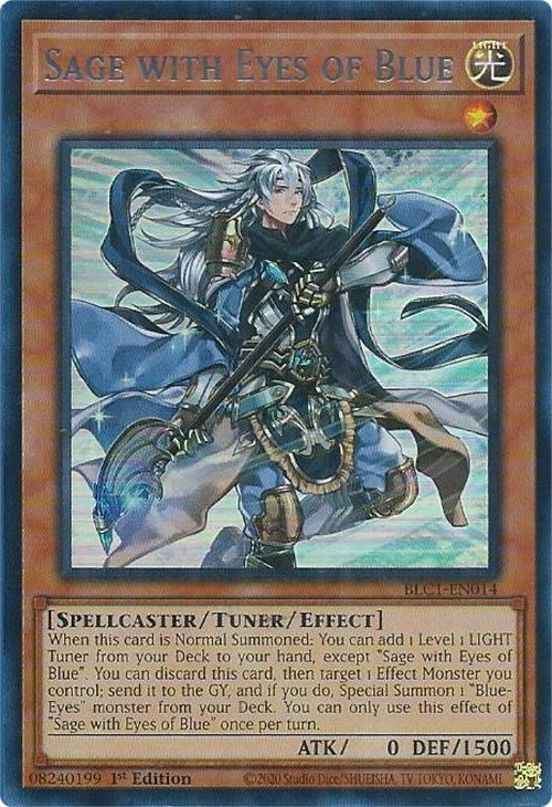 Sage with Eyes of Blue (Silver) [BLC1-EN014] Ultra Rare | GnG Games