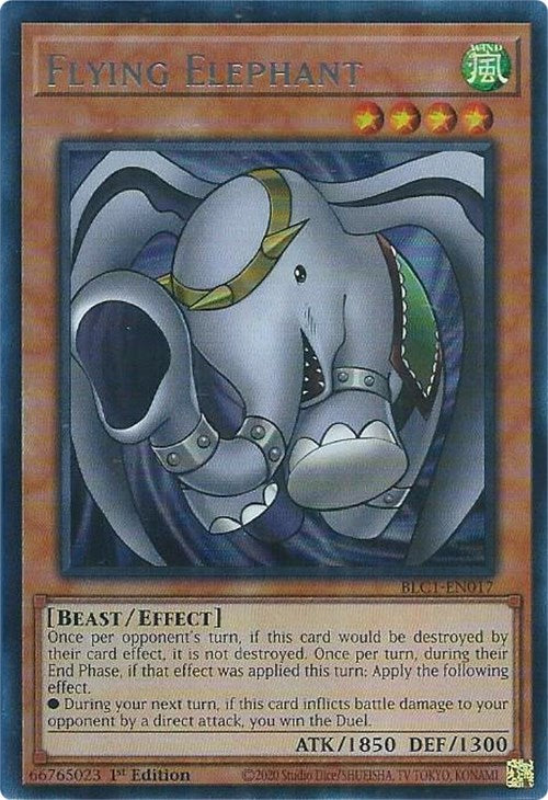 Flying Elephant (Silver) [BLC1-EN017] Ultra Rare | GnG Games