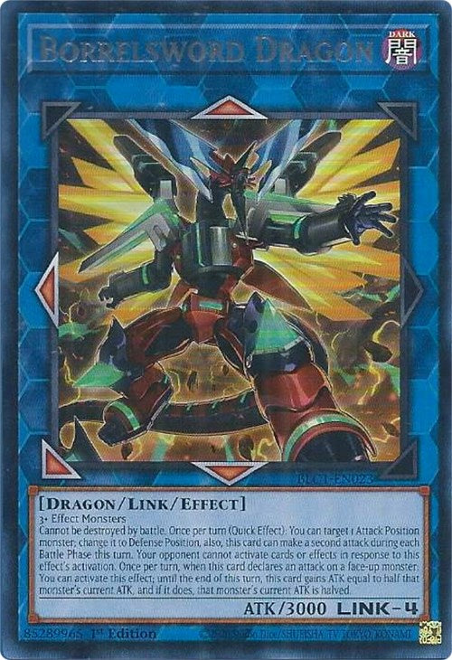 Borrelsword Dragon (Alternate Art) (Silver) [BLC1-EN023] Ultra Rare | GnG Games