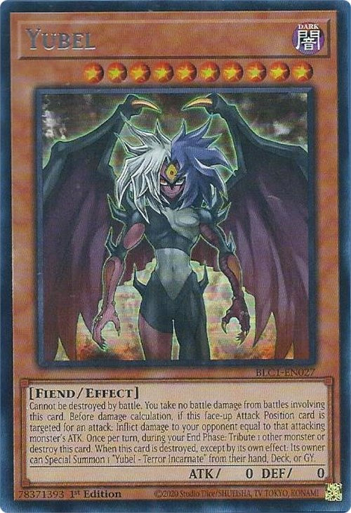 Yubel (Silver) [BLC1-EN027] Ultra Rare | GnG Games