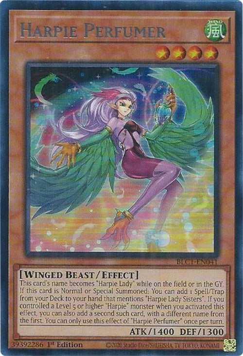 Harpie Perfumer (Silver) [BLC1-EN041] Ultra Rare | GnG Games