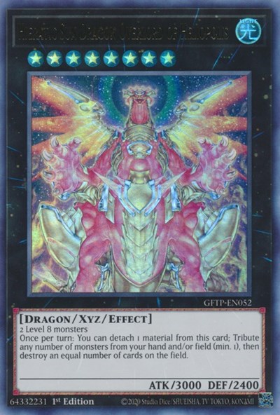 Hieratic Sun Dragon Overlord of Heliopolis [GFTP-EN052] Ultra rare | GnG Games